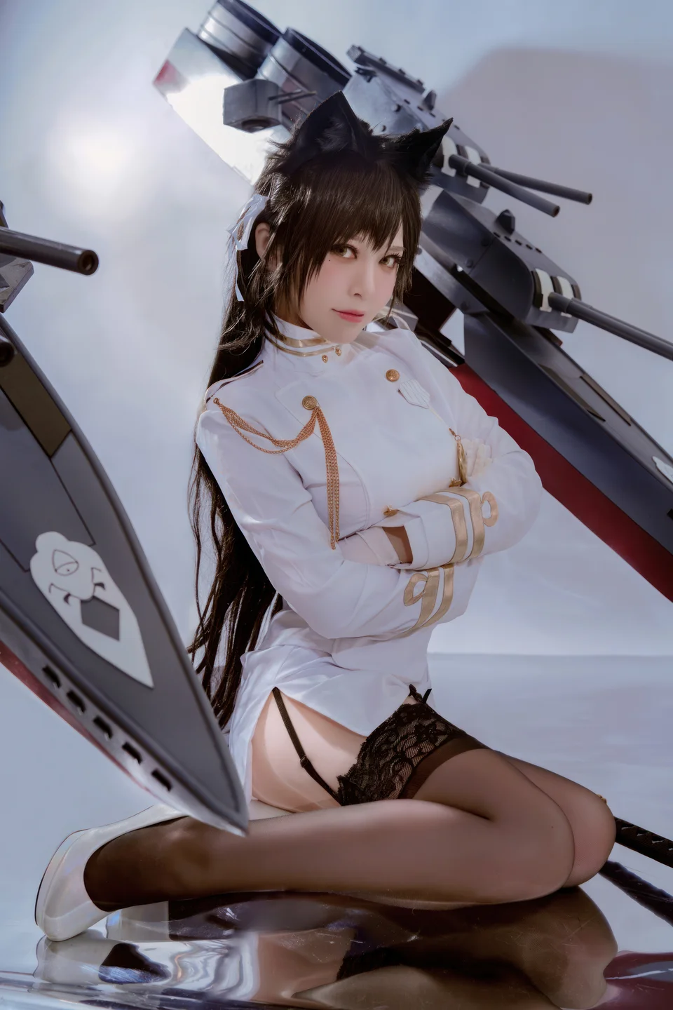 半半子 - No.098 碧蓝航线 爱宕 [45P-338MB] tg@simisebaisi 【丝足阁】025.webp